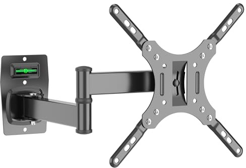 GRUNKEL - Soporte TV Pared - Capacidad de Carga hasta 10 kg - Diseño Compacto y Resistente - Fácil Instalación - Incluye Kit de Herramientas con Formato VESA Desde 50x50 a 200x200mm