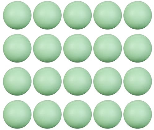 Glanhbnol 20er Pack Tischtennis Kugeln 40 Mm Leuchtet Dunkeln Pingpong Für Party Familie Schule Outdoor Spiel Anfänger Erwachsene Und Sportler
