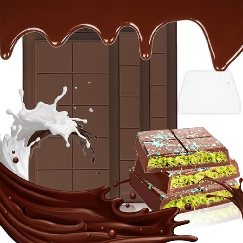 Cosmeria dubai chocolate mould Silicone Set For Creative Chocolate Creations, Heat Resistant And Easy To Clean, Ideal For dubai chocolate And More