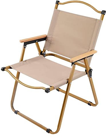 HXZJUIKL Angelstuhl Outdoor-Sitz Leichter Stuhl Klappbarer Strandstuhl Tragbarer Camping-Angelstuhl Stahlrohr Picknickstühle Campingzubehör