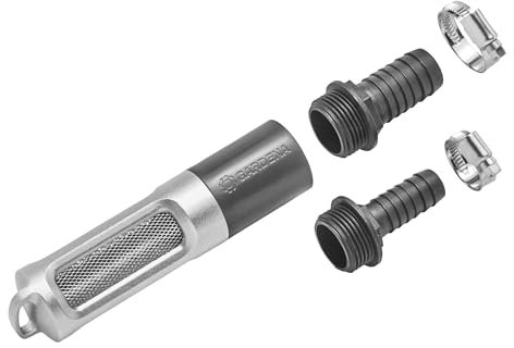 Gardena Saugfilter mit Rückflussstop, Set für Saugschläuche, robust und effektiv, für klare Wasserzufuhr (09093-20)