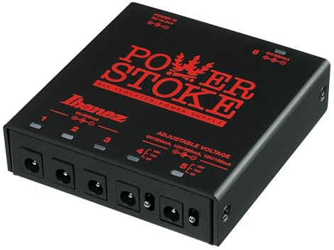 IBANEZ Guitar Pedal Power Supply - 6 isolierte Ausgänge für Gitarrenpedale