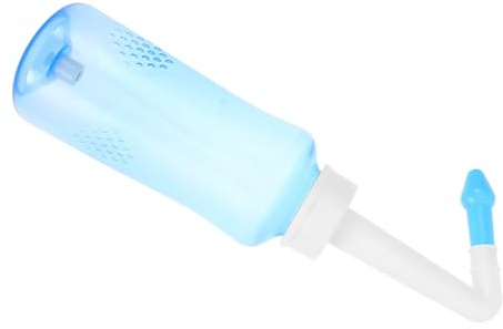 Yardenfun Nasenspülflasche 300ml aus Pp mit Druckfunktion für Erwachsene und Kinder Nasenspülset zur Effektiven Nasenreinigung und Linderung von Nasenproblemen
