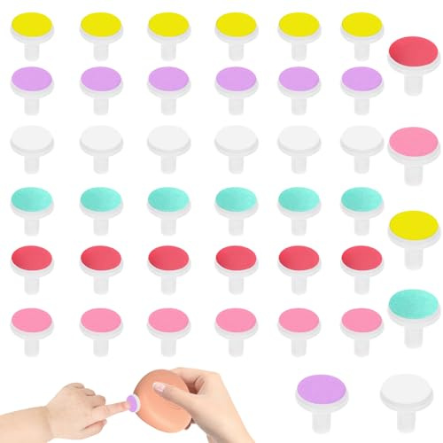42 Pcs Baby Nail File Replacement Pads,Electric Nail Trimmer Replacement Pads,for Newborn Infant Toddler and Adults