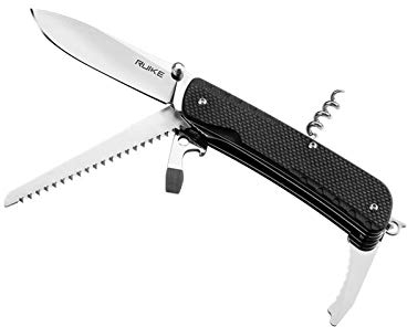 RUIKE Unisex Trekker ld-32b Multitool, Schwarz, One Size