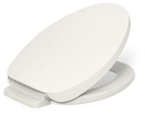 KOHLER K-10349-96 Purewarmth Toilet Seat, Elongated, Biscuit