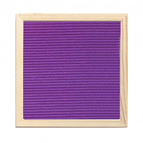 CBPNEISEK Filz-Buchstabentafel mit Buchstabenaufklebern, hölzerne Nachrichtentafel, austauschbare Buchstabentafeln for das Klassenzimmer, das Zuhause oder das Büro, Schild 10×10 Zoll /881