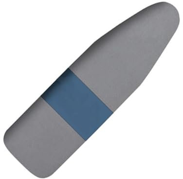 ISAVIA Bügelbrettbezug Baumwolle130x50cm Ersatz Bügelbezug 140x40cm Extra Dick Gepolstert Gummizug Bügeltuch Für Dampfbügeleisen Mühelos Installation(140x40cm/15x54in)