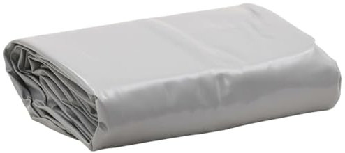 Xichuzi Abdeckplane Grau 1x2,5 m 600 g/m Gewebeplane, Plane Wasserdicht, Abdeckfolie, Bauplane, Tarpaulin, Allzweckplane, Gartenplane, Zeltplanen - 156042