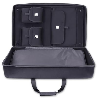 Protekt Bag for Pioneer DDJ-FLX10 with Internal Pockets BFLX10IP DJ Hard Carry Bag for Pioneer DJ Controller, Pockets for Laptop, Headphones, Cables