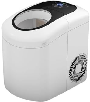 Máquina de hielo portátil para encimera, producción diaria, 12 cubitos de hielo, máquina de hielo eléctrica para cocina, oficina, bar, fiesta, máquina de hielo