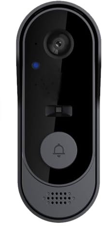 Video Doorbell Wireless Doorbell Camera with Chime, 2K HD Smart Security Video Door Bell, Night Vision, 2-way Audio, Motion Detection, SD/Cloud Storage, 2.4GHz WiFi, Battery Powered, Live View (m9)