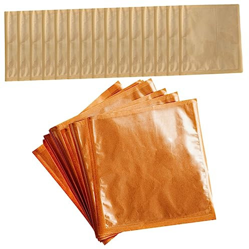 SAFIGLE 100 Stück Brotbeutel Aus Kraftpapier 21x25cm Mit Sichtfenster Fettdichte Bäckereibeutel Für Sandwich Kekse Und Donuts Zum Frischhalten