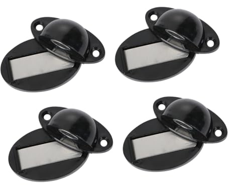 Housoutil 4piezas Tope Magnético para Puerta Sin Tornillos Unidades para Casa y Oficina