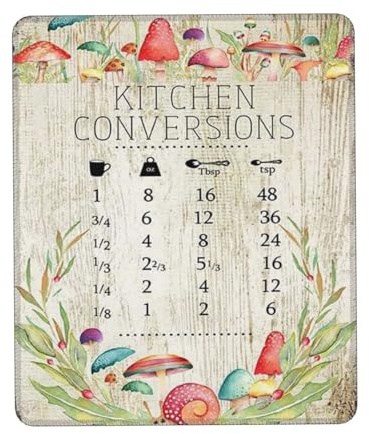 Alfombrilla De Ratón Tabla De Conversión Vintage, Regalo Divertido para El Hogar Vintage 25X30Cm Antideslizante Alfombrilla para Ratón Bordes Cosidos Mouse Pad para Hogar Pc