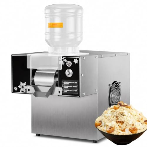 Macchina per Ghiaccio Tritato Professionale in Acciaio Inossidabile