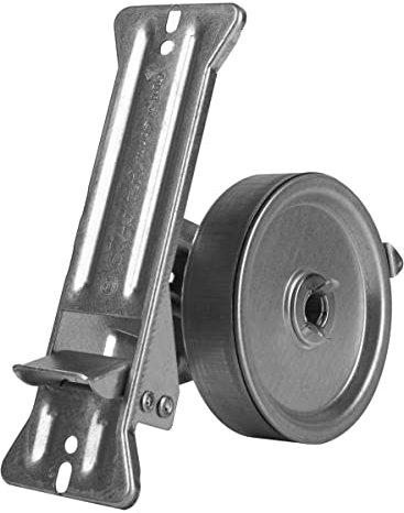 Schellenberg 10223 Avvolgitore da Incasso Maxi avvolgibili, per Cinghia tapparella con 23 mm di Larghezza e Lunghezza Massima di 6 m, Distanza, Grigio, Interasse fori 11,4-13,5 cm