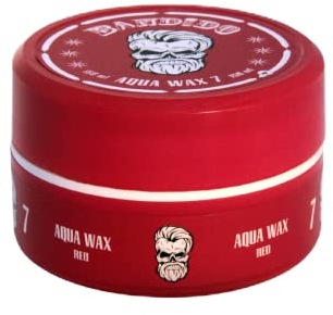 Bandido Aqua Hair Wax N. 7 Red 150 ml | Gel per capelli | Cera per capelli con profumo fruttato e forte tenuta