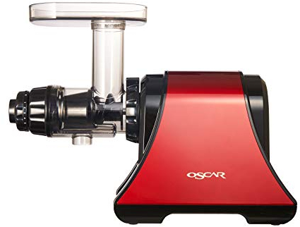 Extracteur de Jus Oscar Neo DA 1200, Slow Juicer - Extracteur de Jus Horizontal, Pression à froid pour Jus de Fruits, Légumes, Herbe de Blé - Extracteur Lent Masticateur, Moteur Silencieux - Sans BPA