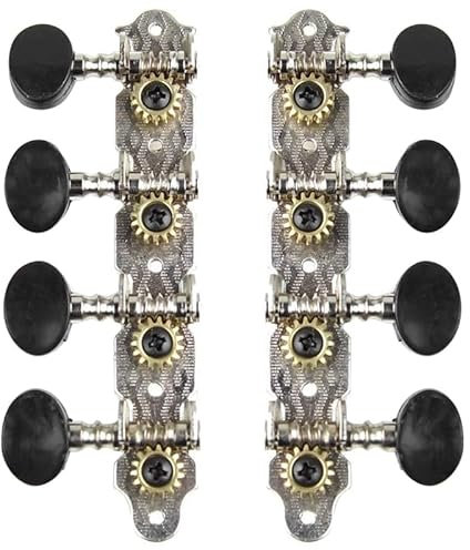 SHENGANG 4L4R For Mandolin Tuning Pegs Machine Heads String Tuning Pegs, For 8 Strings For Mandolin Instruments Accessory