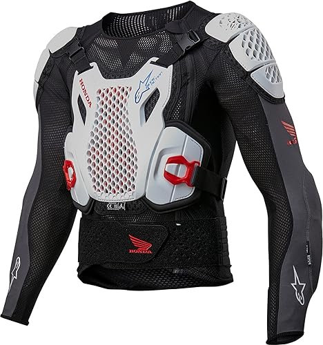 Alpinestars Honda Bionic Plus V2 - Chaqueta Protectora (Negro, L)