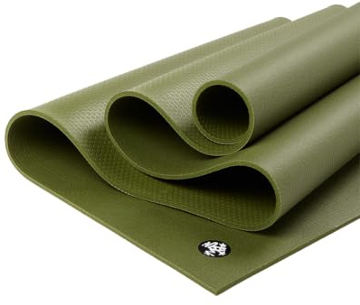 Manduka PRO Yoga Mat - Teacher Recommended, Non-Slip Textured 6mm ultra-dense, Hot Yoga Workout, Studio at Home Pilates