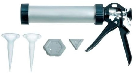 DURO/Workzone Silikonier Set 5 Teilig Silikon Kartuschenpresse