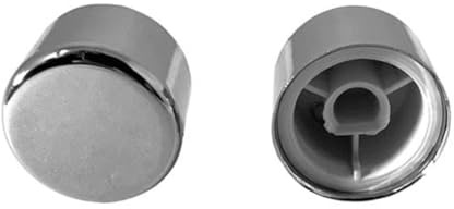 Replacement Dimmer Switch Knob - Spare Universal Knob for D-shaped spindles (1, Polished Chrome)
