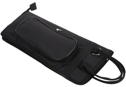 LRXIYODE Professionelle Drumstick Tasche aus Robustem Material Vielseitige Hand und Schultertasche Ordentlichen Aufbewahrung von Schlagzeugstöcken und Zubehör Langlebig und Praktisch für