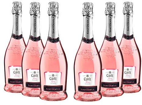 Sant'Orsola Sekt Cuvèe Rosa Trockene 6 Flaschen Rosé (6 x 0.75 l)