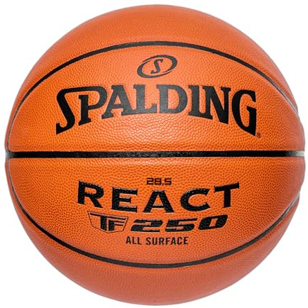 Spalding React TF-250 Indoor-Outdoor Basketball 28.5