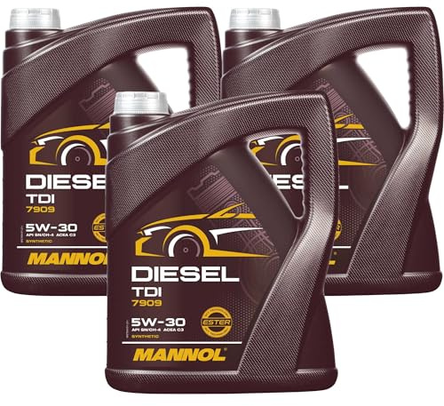 QR-Parts Set 85448400 MN7909-5 15L Original MANNOL Diesel TDI 5W-30 API SN/CF Öl Motoröl