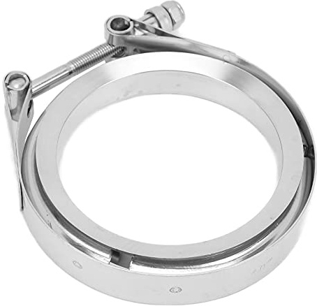 Voluxe Abrazadera de Brida de Escape de 4 Pulgadas de Acero Inoxidable, Resistente y Duradera, Popular