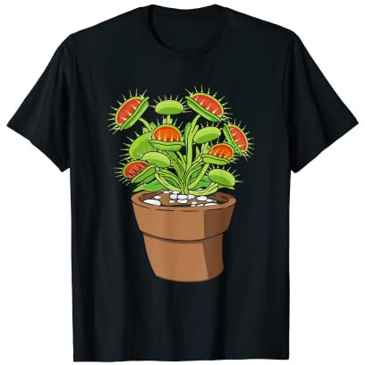 Carnivorous Plant Venus Fly Trap Water Pitcher Funny Plant T-Shirt