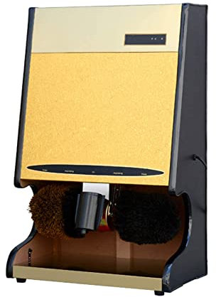 QHYXT Lucidascarpe a induzione Automatica, Macchina Hotel Lobby Home Lustrascarpe Spazzola elettrica per Scarpe Macchina per Scarpe, applicata a lucidascarpe elettrica (E)
