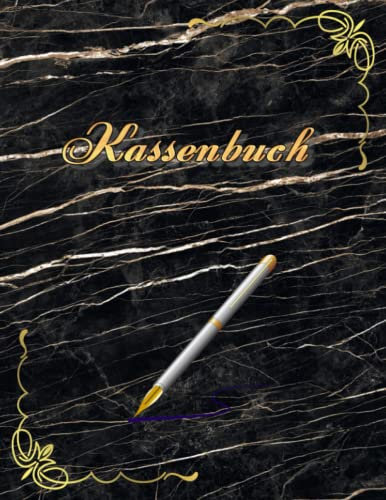 Kassenbuch Friseursalon Kleinunternehmer Mobiler Friseur Hausbesuche Barbier Budgetplaner mit Tabellen Einnahmen Ausgaben Kontoübersicht ... Finanzplaner Geschenkidee Marmor 02