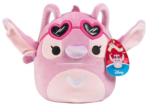 Squishmallows Ángel original de 8 pulgadas - Lilo & Stitch - Peluche oficial de Jazwares - Juguete coleccionable suave y esponjoso de Disney - Añádelo a tu escuadrón - Regalo para niños, niñas y niños