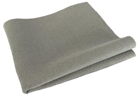 FRA-BER Micron HD - Paño de microfibra gris para la limpieza del coche y del hogar, 40 x 50 cm, 1 unidad