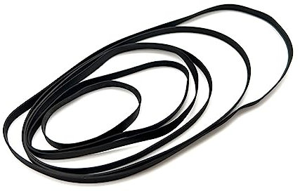 Übertragungsriemen 1 Stück Breite 5 Mm Dicke 0,6 Mm Flacher Gummi-Antriebsriemen Für Kassettenrekorder-Repeater VCR Einzelspieler-Antriebsriemen-Zubehör Variomatik Riemen(38mm)
