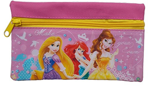 Tombolin enfant Princesses Disney Trousse école porte-objets stylos couleurs 20,5 x 11,5 cm