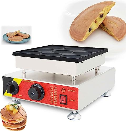 HXLDZOU Mini crêpière, gaufrier Commercial 25 Trous, Petit gaufrier électrique pour Restaurants, cafés