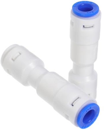 Gatuida 2 Stück Kunststoff Rückschlagventil Für Wasserfilter Wasseradapter Für Wasserreiniger Installieren Und Wartungsfreundlich