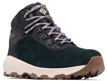 Columbia Newton Wander Zapatos, Gamuza Impermeable, Cómodamente Acolchados, Suela Exterior con Agarre, Tracción Excepcional - Mujer