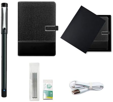 JoyousMall Ai-Powered Smart Writing Set, Smart Writing Notebook con Cloud Pen con sincronizzazione in tempo reale per note digitali per apprendimento, disegno e ufficio