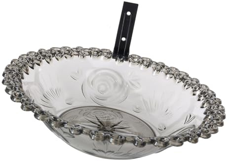 Birdbat pour pots extérieurs et cockatiels Bol d'eau alimentaire Suspendu Bain d'oiseaux Bol d'extérieur Nourriture Eau Mangeoire Yard Décorations Bain d'oiseaux pour clôture