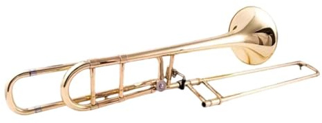 Professionelles Alt Anfängerposauneninstrument B F Taste Tenor Goldene Posaune(3)