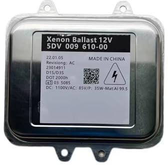 Ballast De Phare Au Xénon Compatible avec BMW pour X5 X6 Unité De Contrôle Ballast Phare 610 00 D1S D1R ECU 5DV 009 610-00 5DV009610-00 5DV00961000 7PP941597A