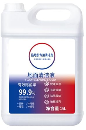 Liquide De Nettoyage For Sols, Compatible Avec Timco, Compatible Avec Fuwan, For Autolaveuse Et Robot Balayeuse(5000ml)