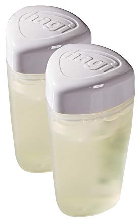 hagi Hand-Desinfektionsschaum: Nachfüllpackung für den hagi Mini-Schaumspender (Doppelpack 2 × 30 ml), angenehm duftend