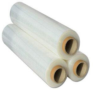3 Rollen Stretchfolie 23my 500mm 2,5kg Palettenfolie Handfolie Wickelfolie transparent Schrumpffolie wrapping film stretch Plastikfolie Verpackungsfoli (Transparent, 3x)